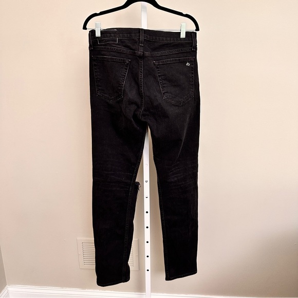 Men rag & bone slim fit jeans with slits size 31 - Picture 2 of 6